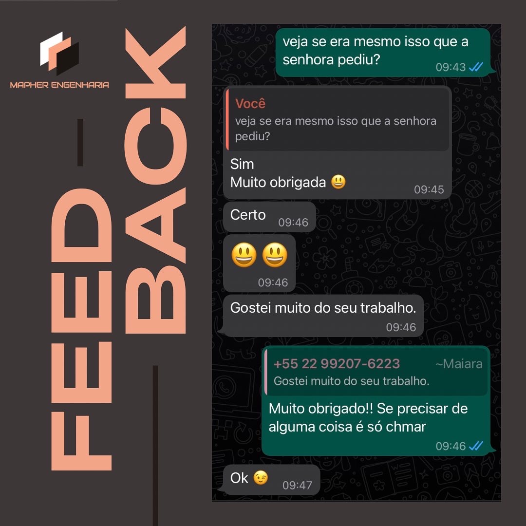 Satisfação com nossos serviços