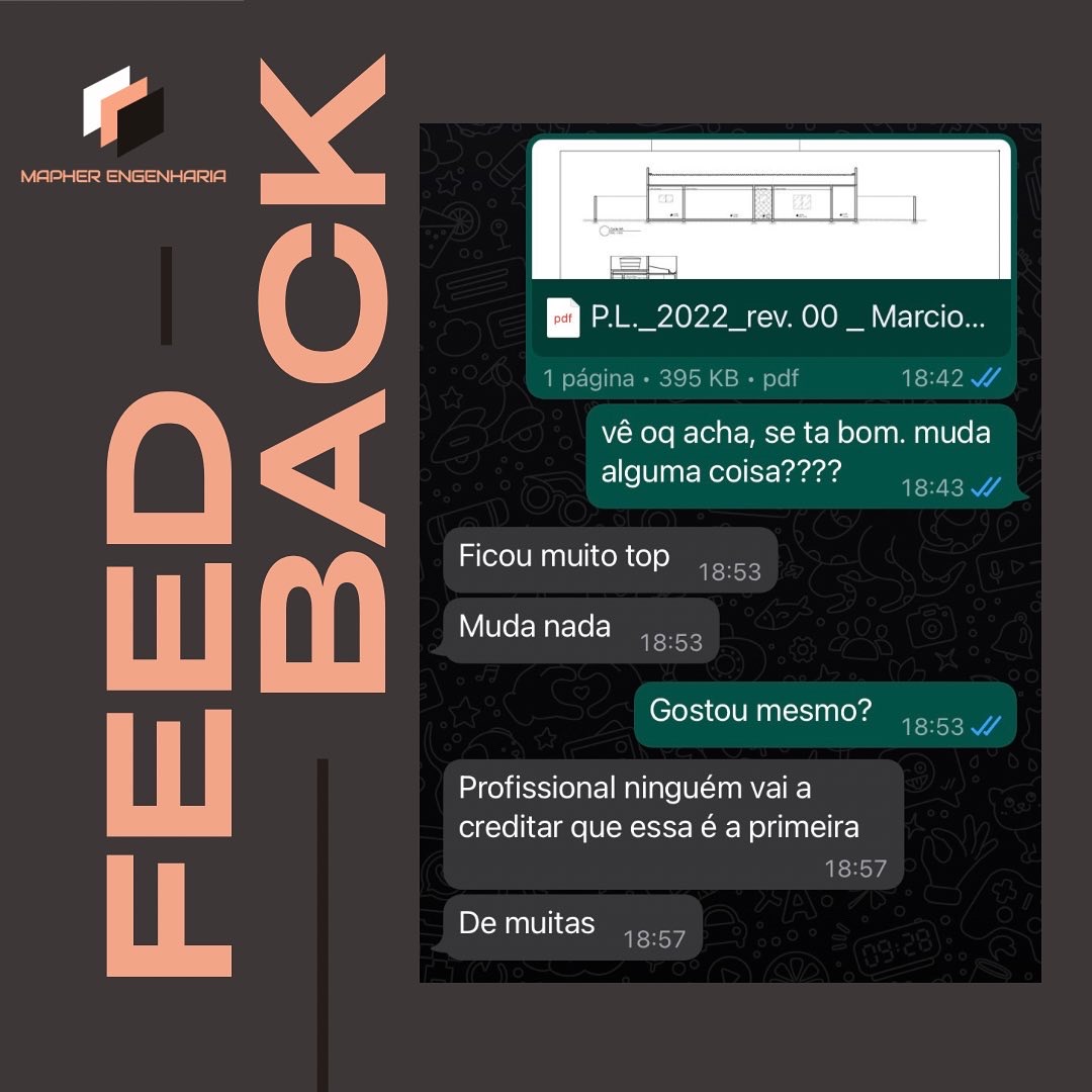 Cliente para elaboração de projeto e acompanhamento da obra